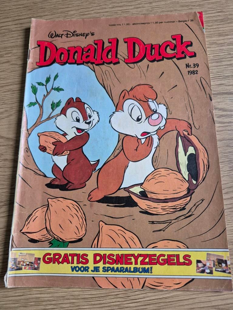 Donald Duck vintage stripboek nr 39 -1982, Gelezen, Eén stripboek, Ophalen of Verzenden, Walt Disney  Donald duck
