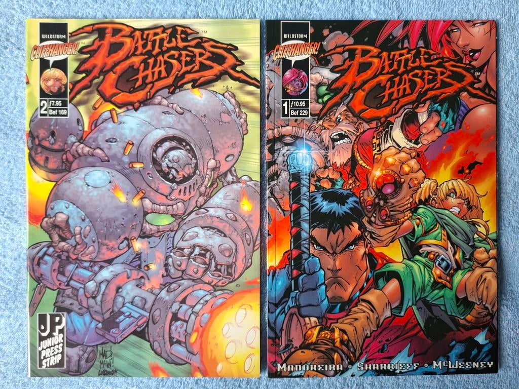 NL. BATTLE CHASERS #1, #2. 1999. 2.50 EURO PER STUK. NIEUW., Boeken, Strips | Comics, Meerdere comics, Ophalen of Verzenden, Nieuw