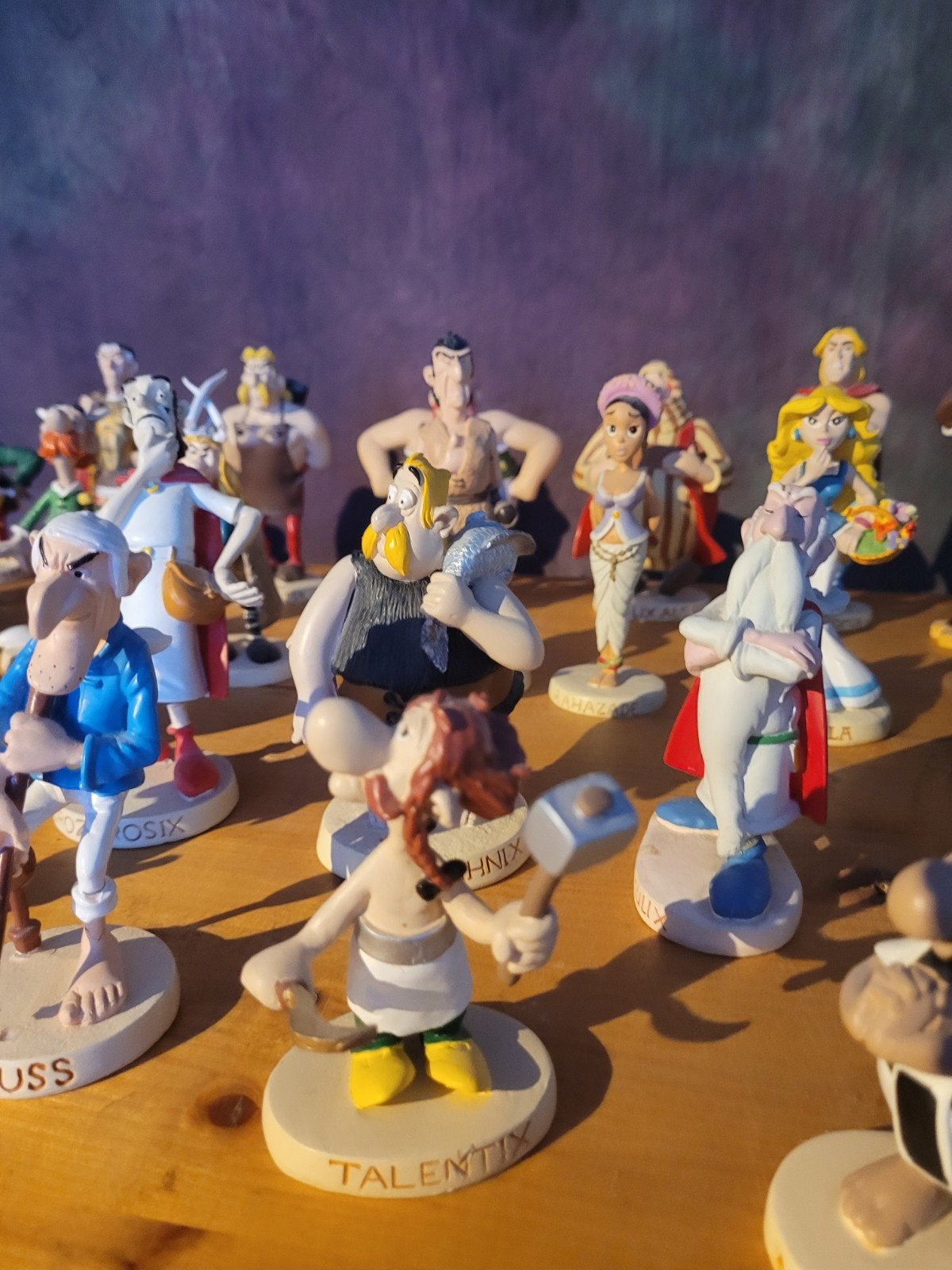 33x Plastoy Asterix en Obelix beeldjes - Complete collectie, Ophalen of Verzenden, Zo goed als nieuw