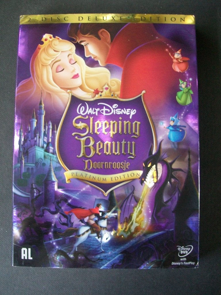 Walt Disney Sleeping Beauty 2-disc met schuifhoes sealed, Tekenfilm, Verzenden, Nederlands, Nederlands