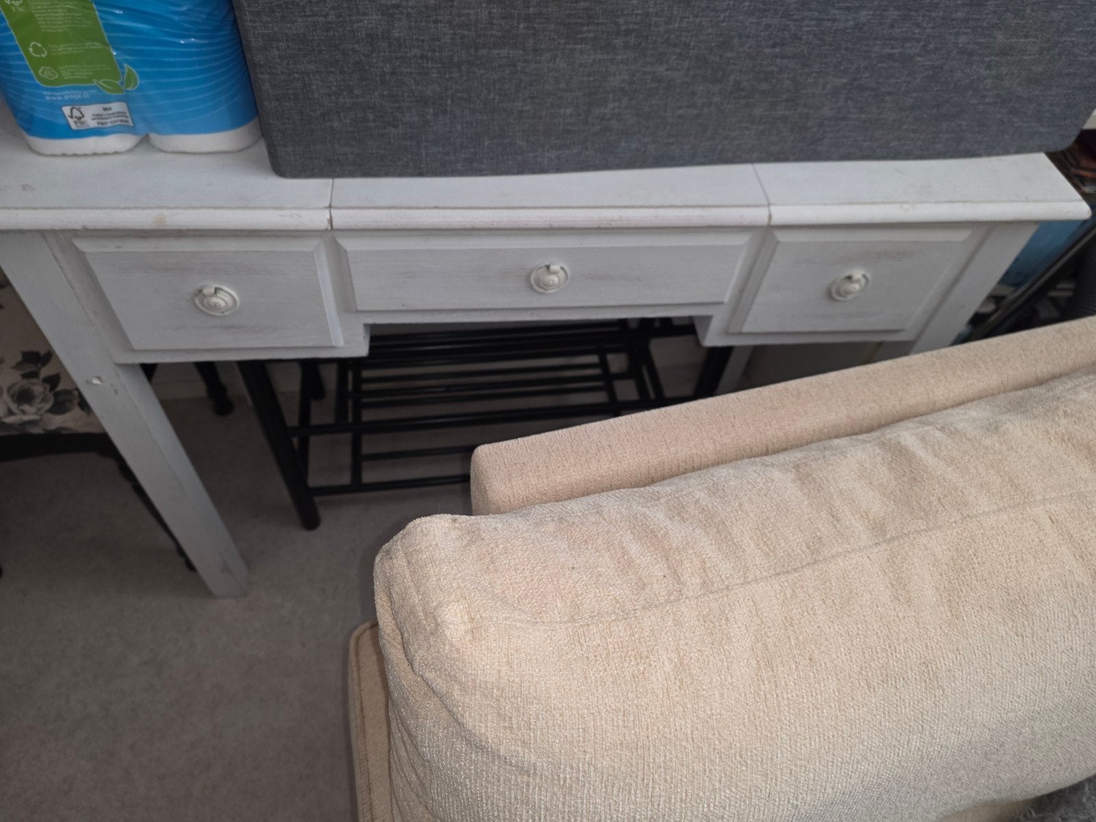 Sidetable, Huis en Inrichting, Tafels | Sidetables, Ophalen, 25 tot 50 cm, Rechthoekig