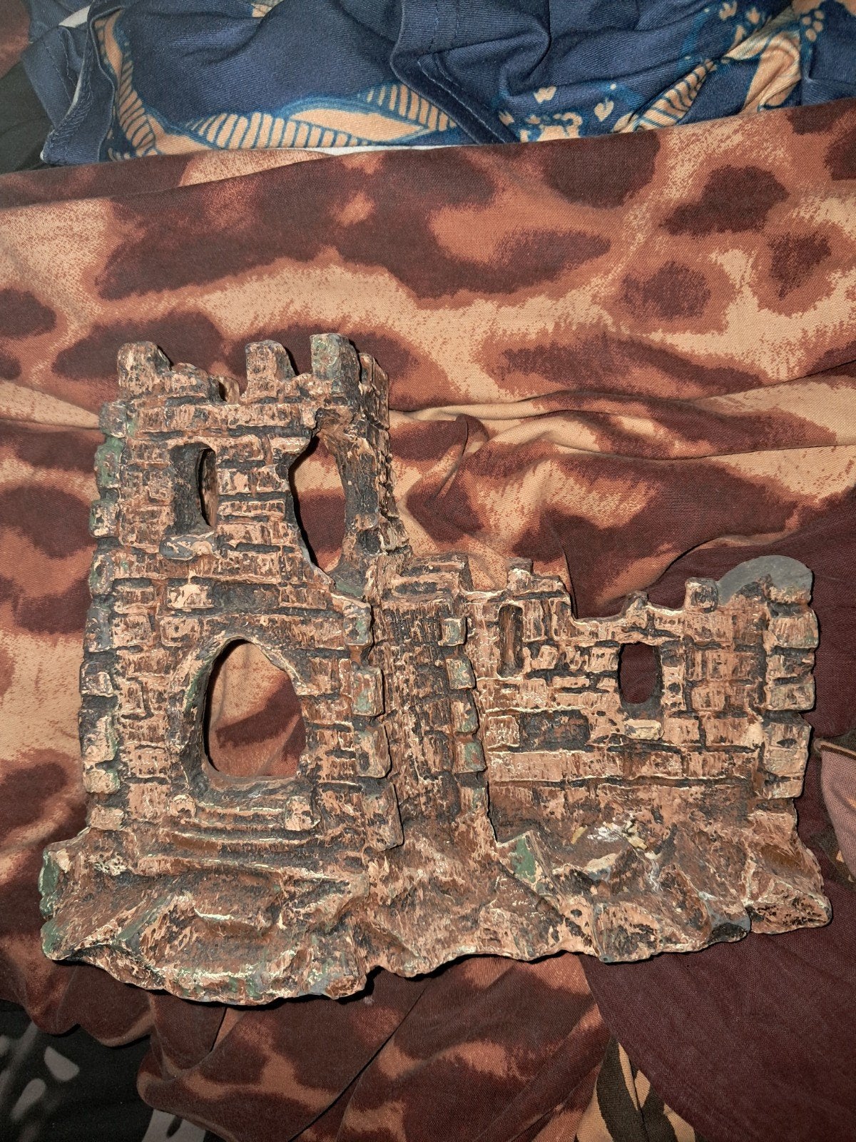 Terrarium/Aquarium decoratie, Dieren en Toebehoren, Ophalen, Gebruikt, Plant(en), Steen of Hout