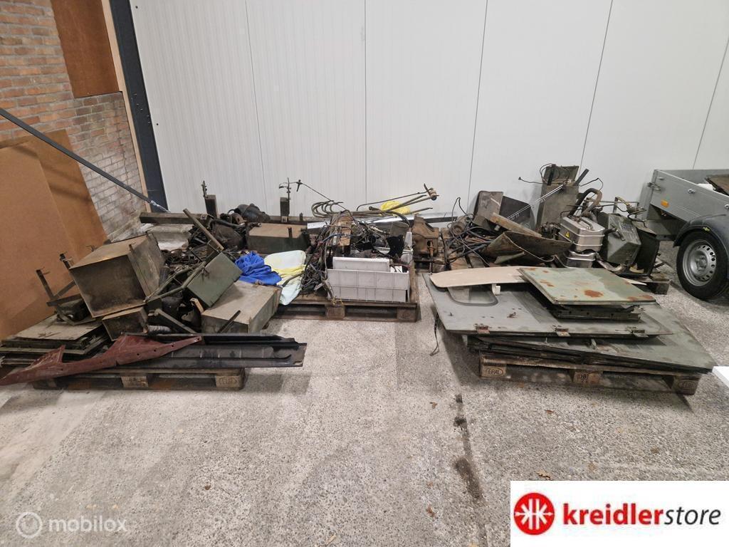 Unimog 404 oldtimer onderdelen grote partij jaren 70
