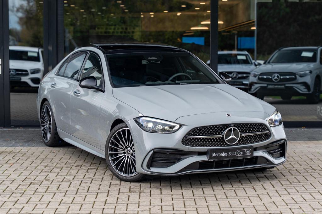 Mercedes-Benz C-klasse 180 Star Edition AMG | AMG line Plus, Auto's, Mercedes-Benz, Achterwielaandrijving, 1800 kg, Origineel Nederlands