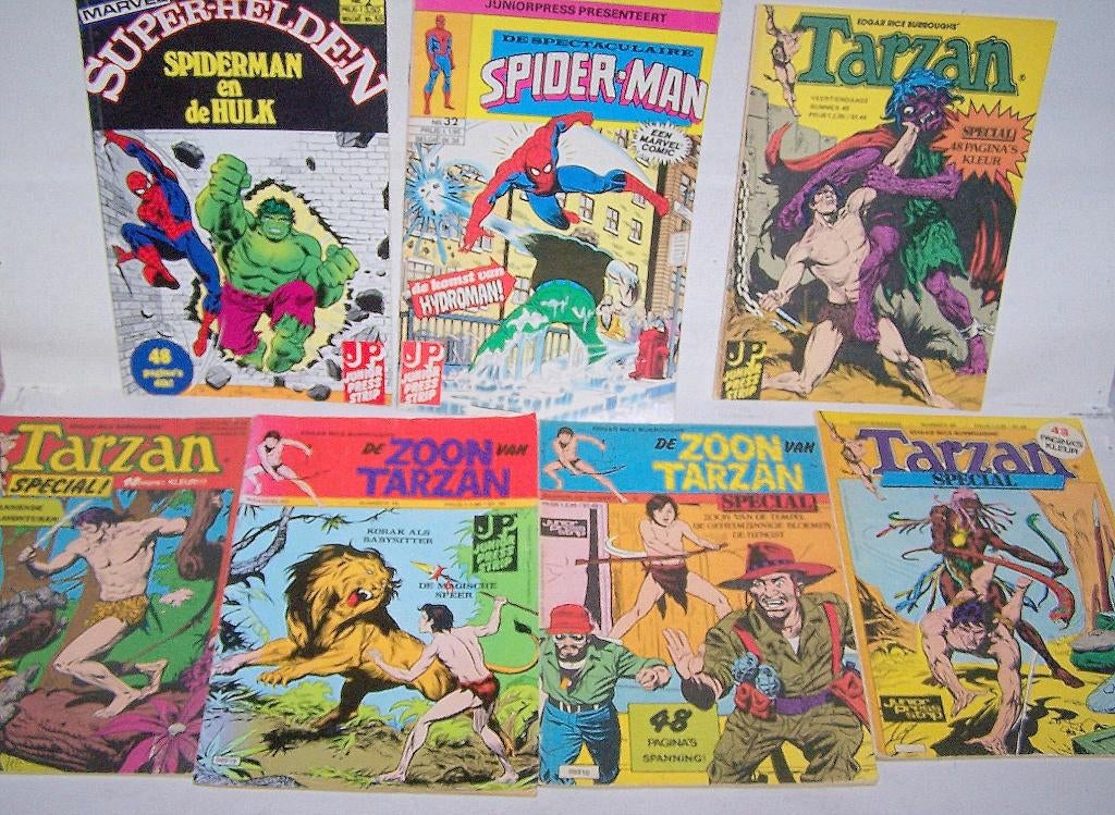 7x vintage jaren '60/'70 Comics. Zie foto's. Izgs.Zie foto's, Boeken, Strips | Comics, Amerika, Diverse auteurs, Ophalen of Verzenden