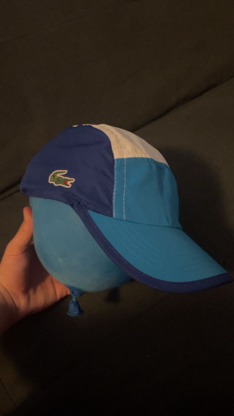 Blauwe lacoste pet, Ophalen of Verzenden, Zo goed als nieuw