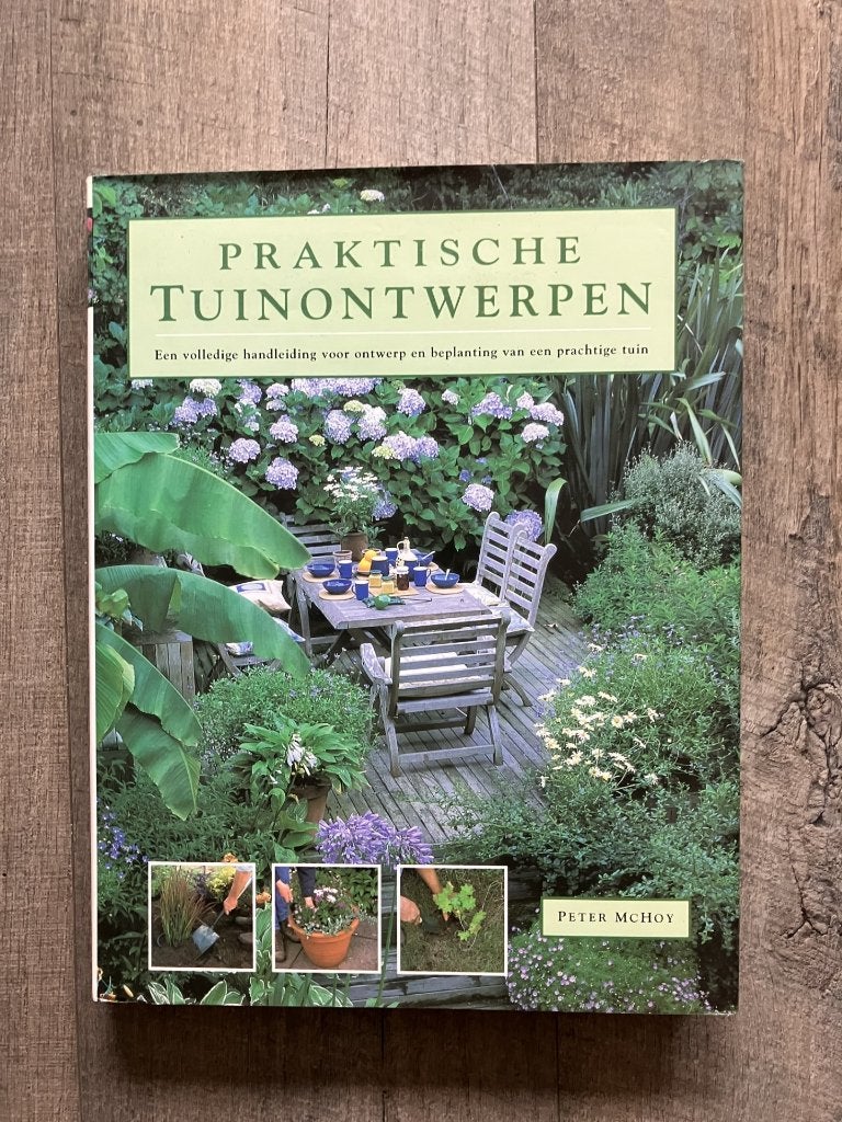 Praktische Tuinontwerpen (NIEUW), Boeken, Ophalen of Verzenden, Zo goed als nieuw, Tuinontwerpen