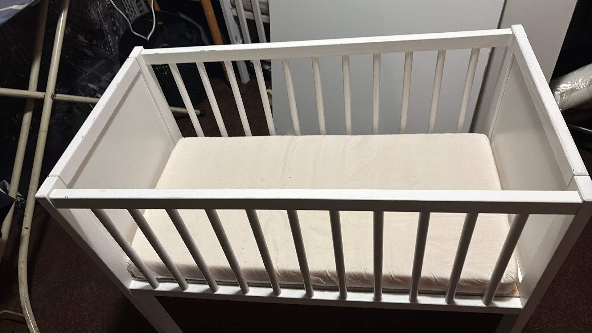 Gratis ophalen kinderledikantje, Kinderen en Baby's, Babywiegjes en Ledikanten, Ophalen of Verzenden, Gebruikt, Ledikant