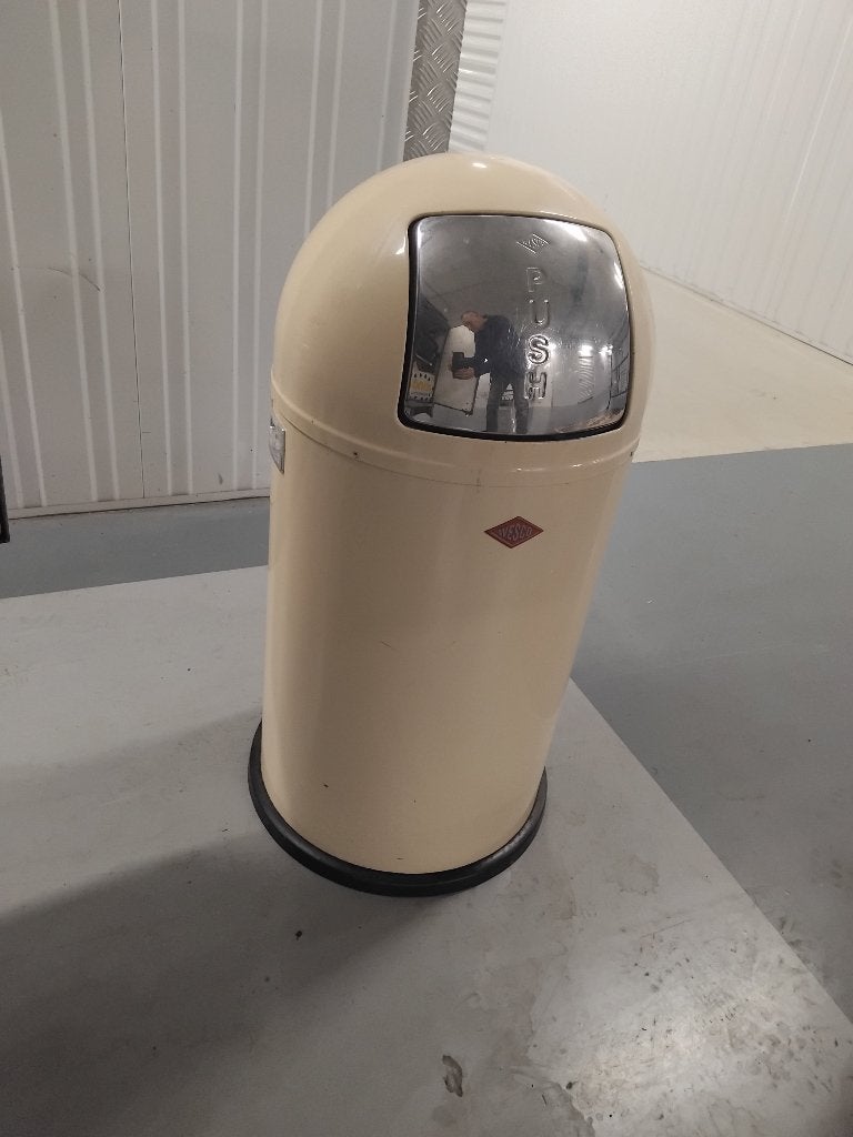 Afvalbak Wesco Pushboy Prullenbak, Ophalen, 50 – 75, 40 liter of meer, Zo goed als nieuw