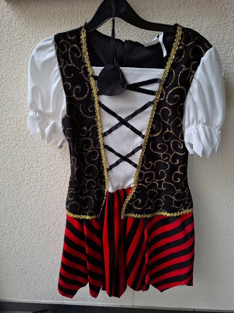 ZIGEUNERJURK, MAAT 140, Kinderen en Baby's, Kinderkleding | Maat 140, Ophalen of Verzenden, Gebruikt, Meisje, Jurk of Rok