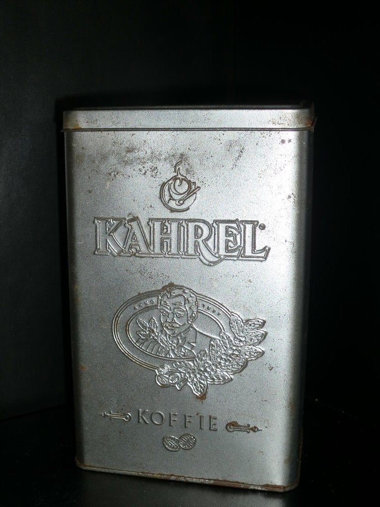 Koffie Blik Kahrel, Verzamelen, Ophalen of Verzenden, Zo goed als nieuw, Overige