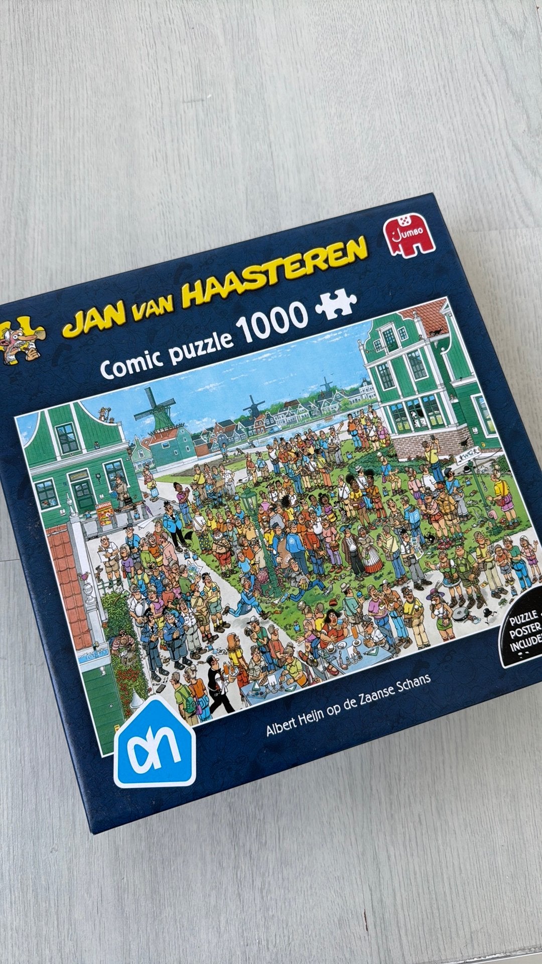 Jan van Haasteren Albert Heijn 1000 stuks, Ophalen, 500 t/m 1500 stukjes, Zo goed als nieuw