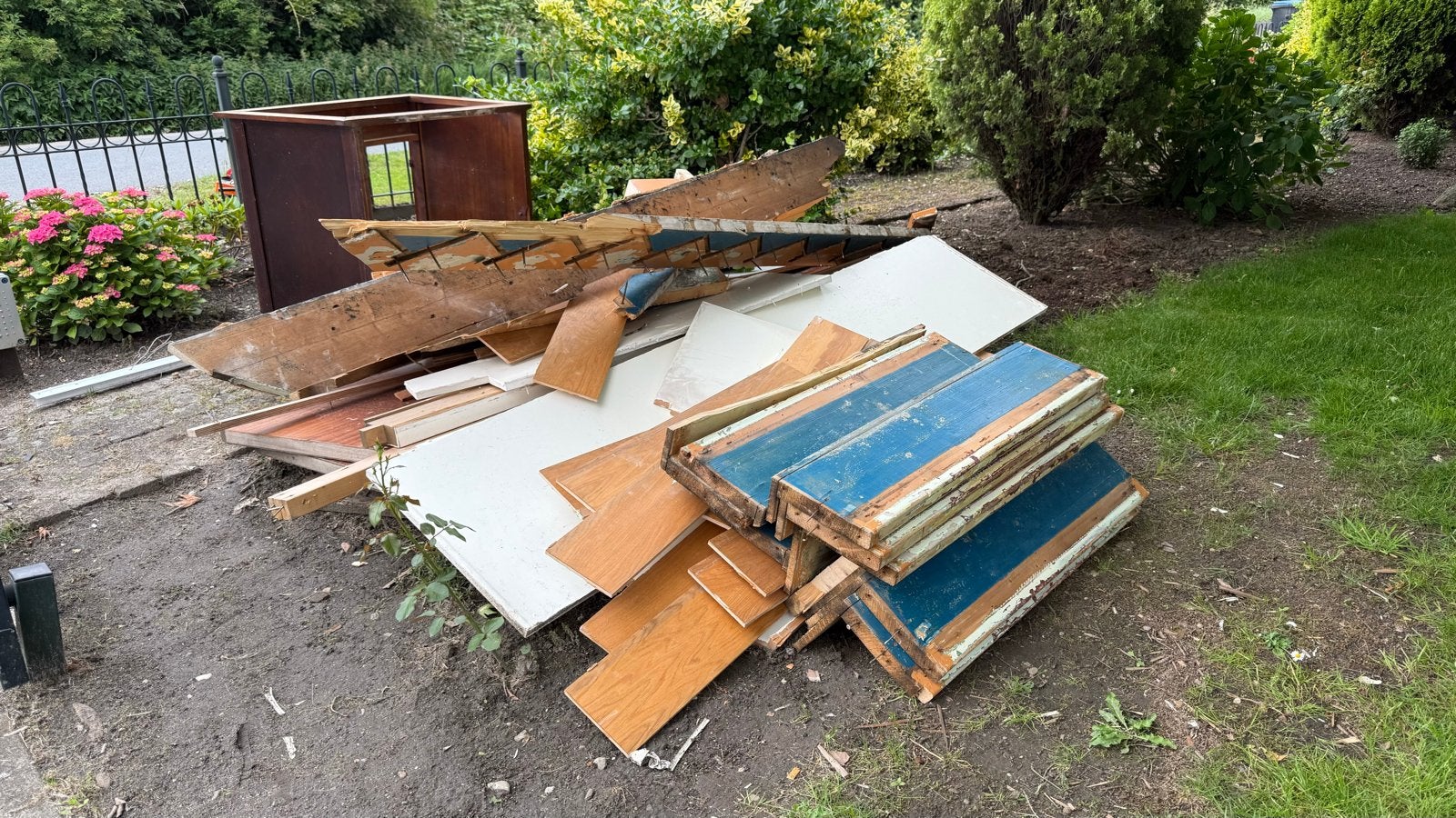 Gratis. Stookhout, knutselhout, Doe-het-zelf en Verbouw, Hout en Planken, Ophalen, Gebruikt, 25 tot 50 mm, Eiken