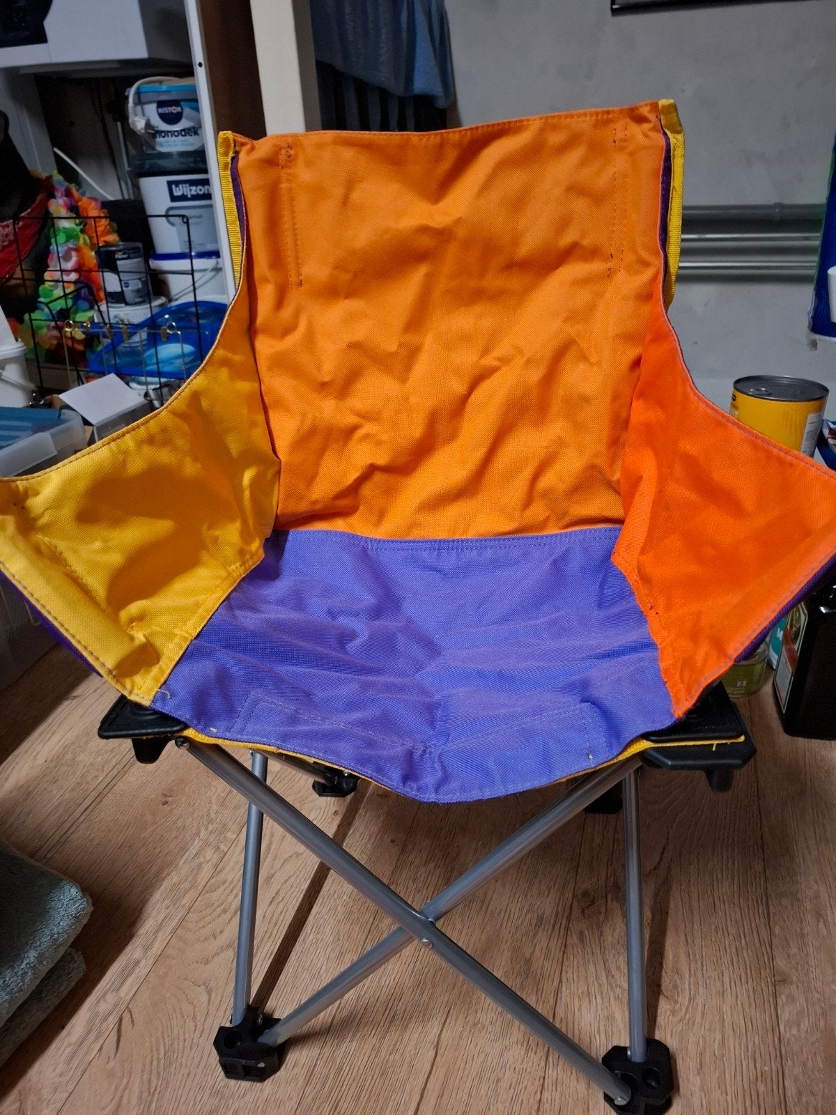 Euro Camping Scout kinderstoel - Opvouwbaar, Ophalen, Zo goed als nieuw, Campingstoel