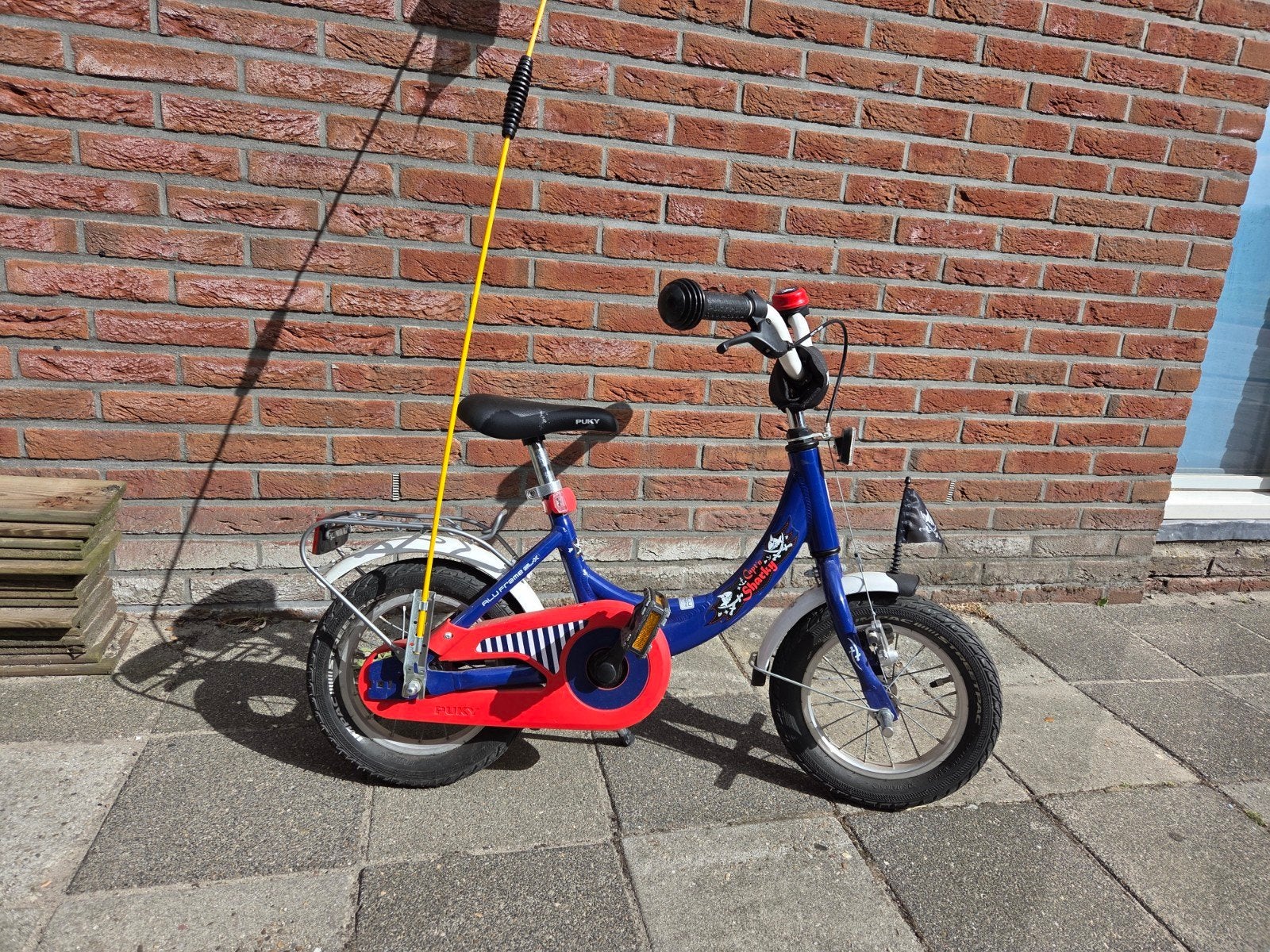 puky capt'n sharky, Ophalen, Zijwieltjes, Gebruikt, Puky