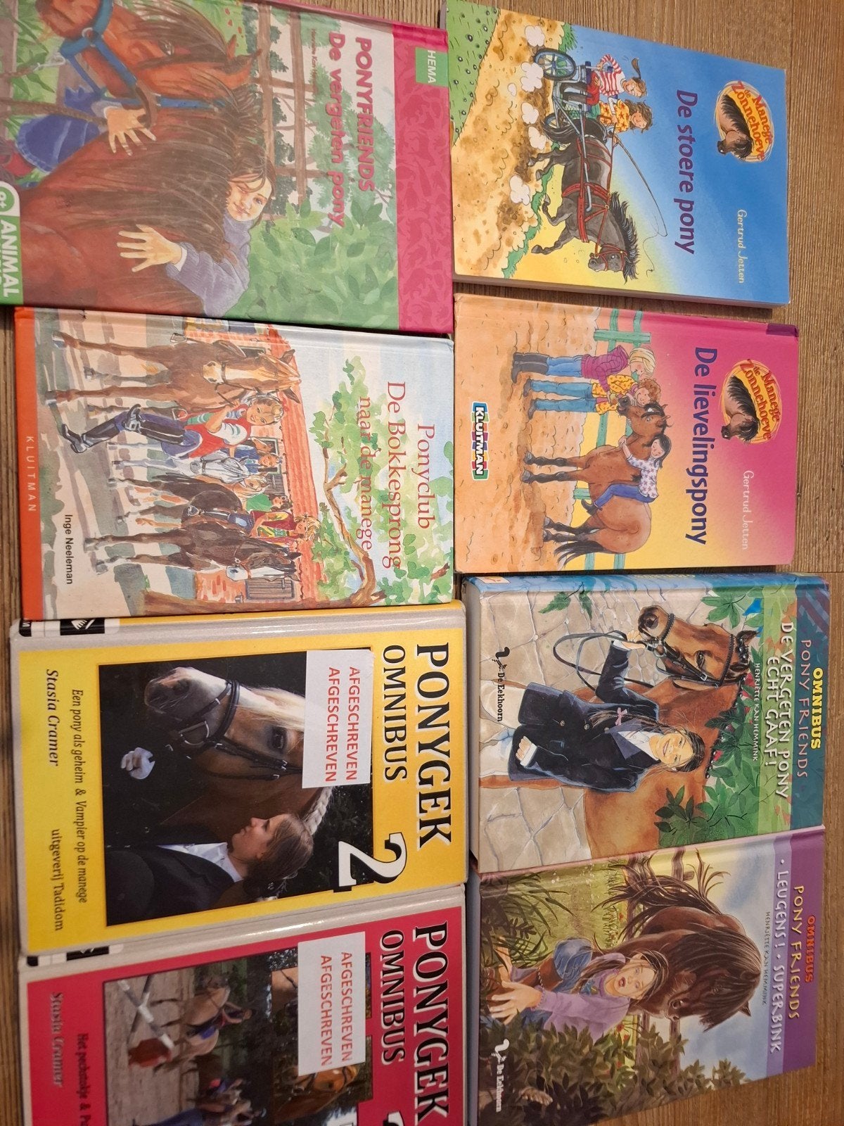 paardenboeken, Ophalen