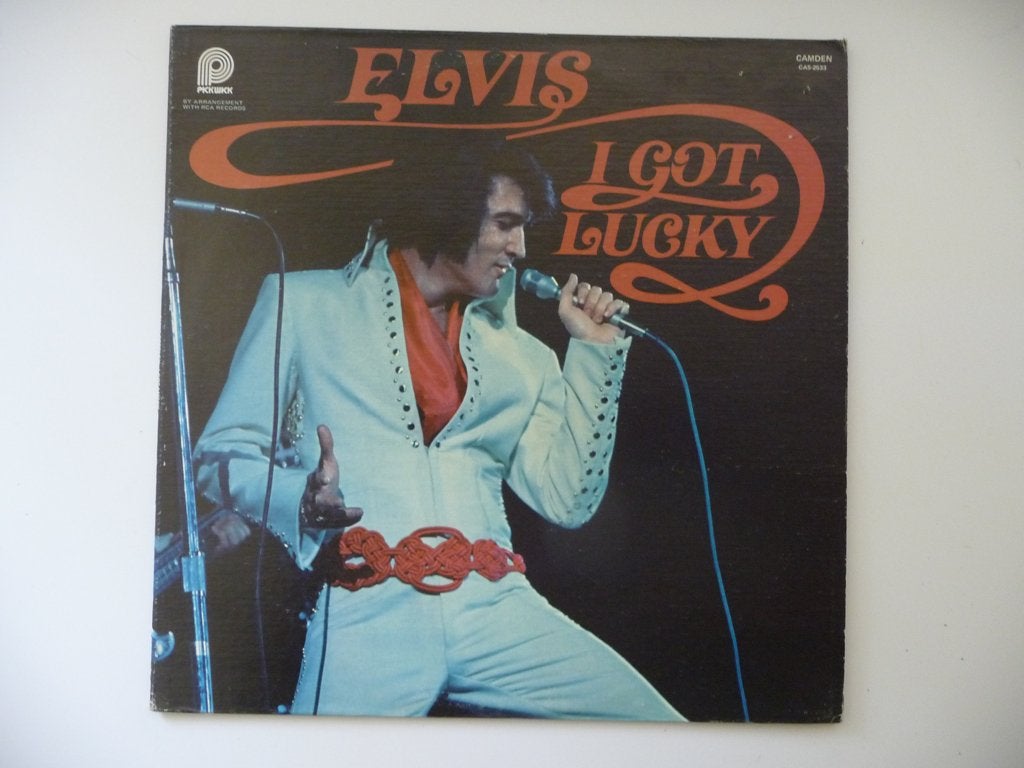 lp ELVIS PRESLEY - I GOT LUCKY - CAMDEN RECORDS, 1971, Ophalen of Verzenden, Gebruikt, 12 inch, LP