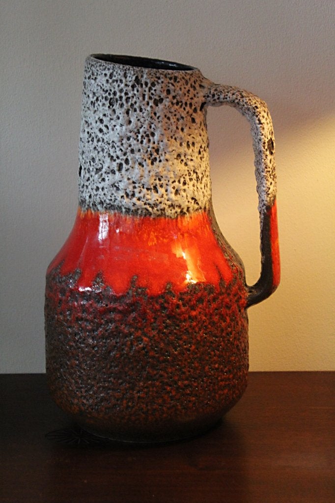 Fat lava W-Germany XL grote kan Scheurig 70-er jaren, Antiek en Kunst, Ophalen of Verzenden