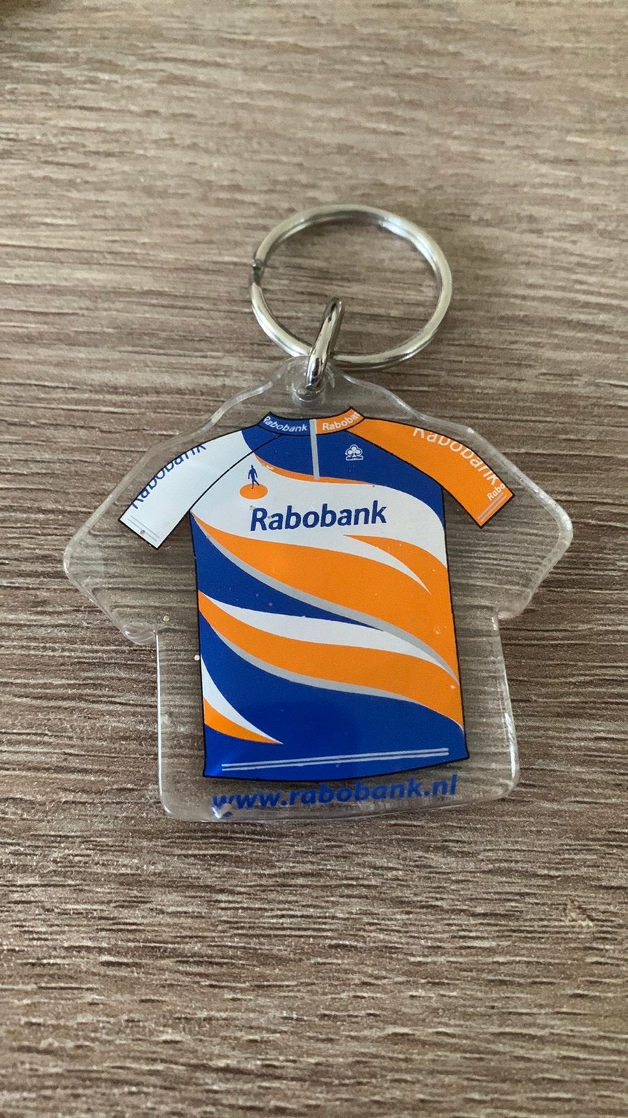 Rabobank sleutelhanger wielrenshirt, Ophalen of Verzenden, Zo goed als nieuw