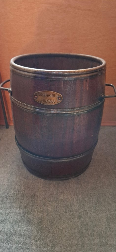 Antieke eiken1/2 hectoliter ton, Ophalen