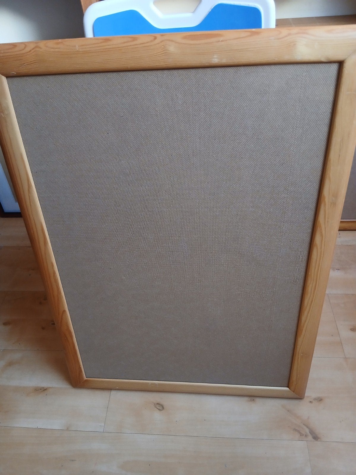 houten lijst met glas - 50x70 cm, Ophalen, Bruin, Gebruikt, Fotolijst