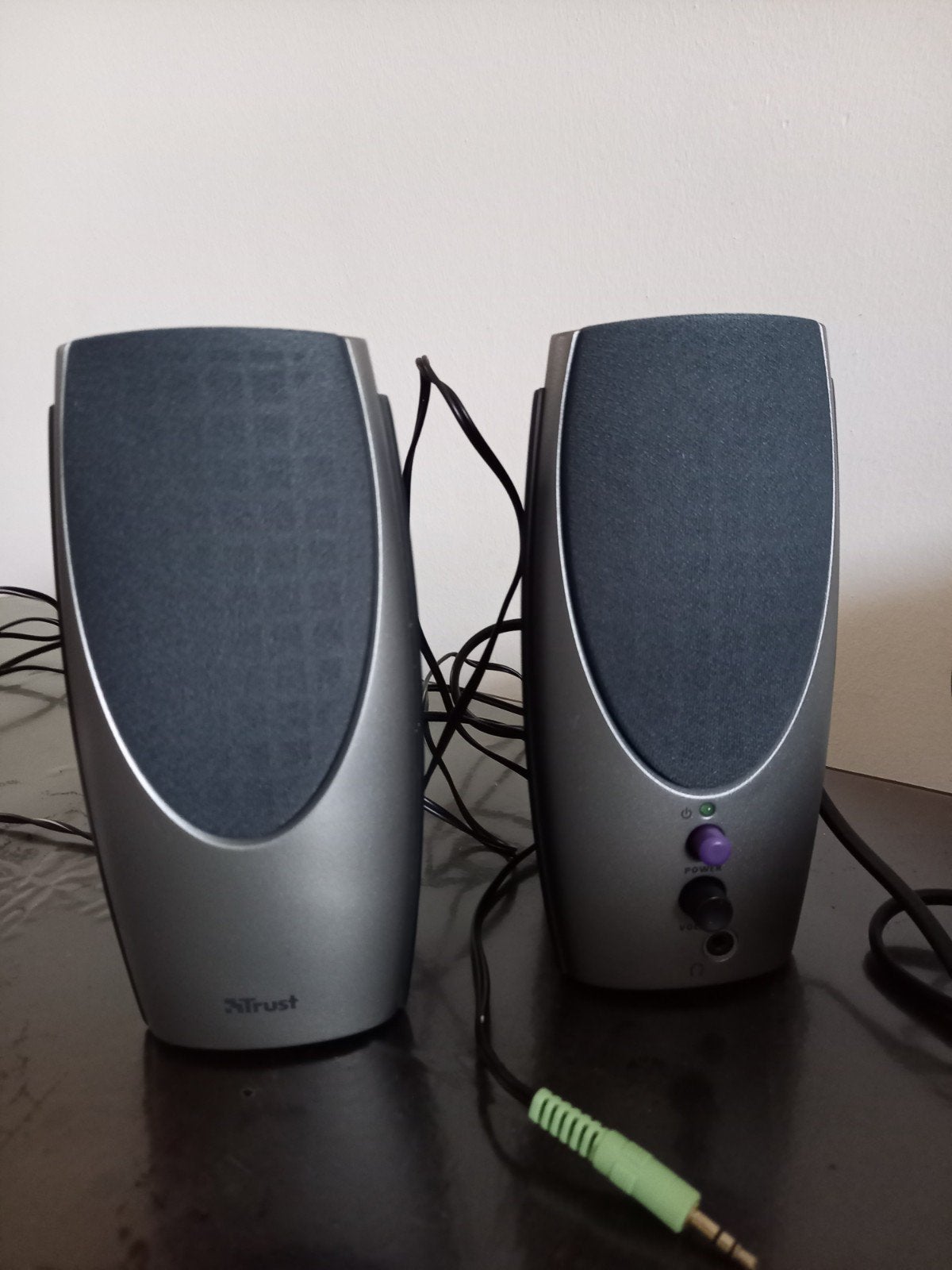 Trust 350p soundforce speakers, Computers en Software, Ophalen of Verzenden, Gebruikt