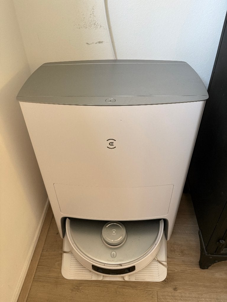 Ecovacs Deebot T20 Omni met station, Witgoed en Apparatuur, Ophalen, Gebruikt, Ecovacs, Automatisch legen