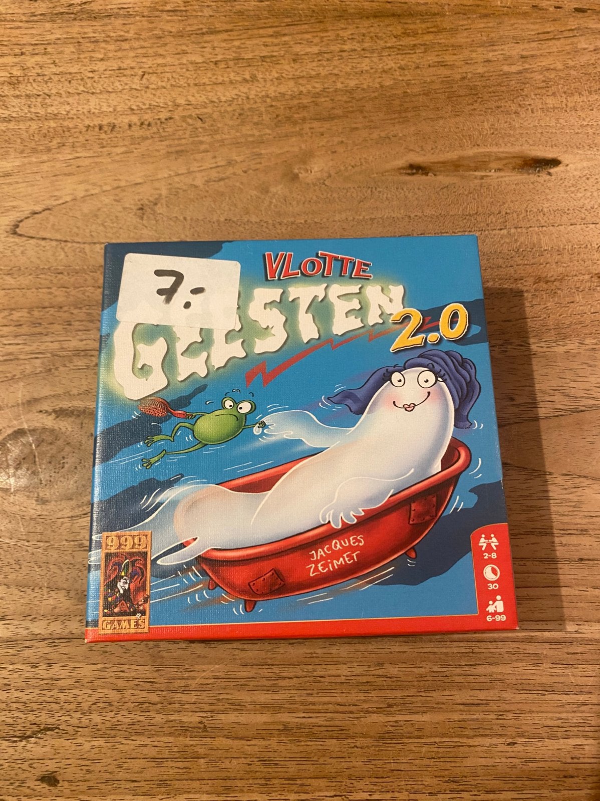 999 geesten Vlotte geesten 2.0, zgan, Hobby en Vrije tijd, Gezelschapsspellen | Overige, Ophalen of Verzenden, Zo goed als nieuw