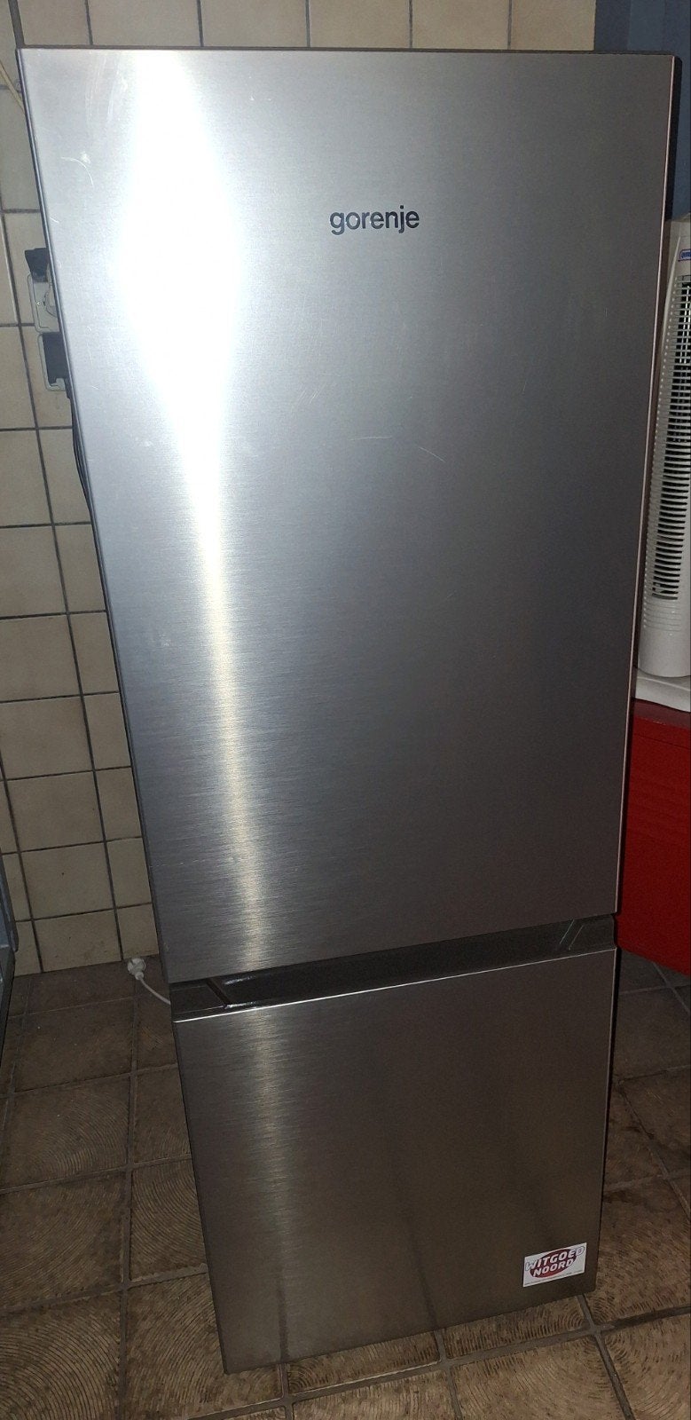 Gorenje koel/vries met Garantie., 200 liter of meer, Met aparte vriezer, Ophalen of Verzenden, Zo goed als nieuw