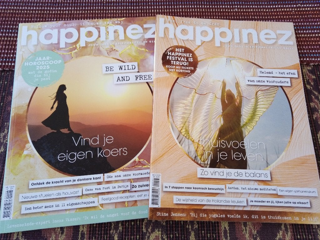 Happinez bladen, Boeken, Tijdschriften en Kranten, Ophalen of Verzenden, Nieuw
