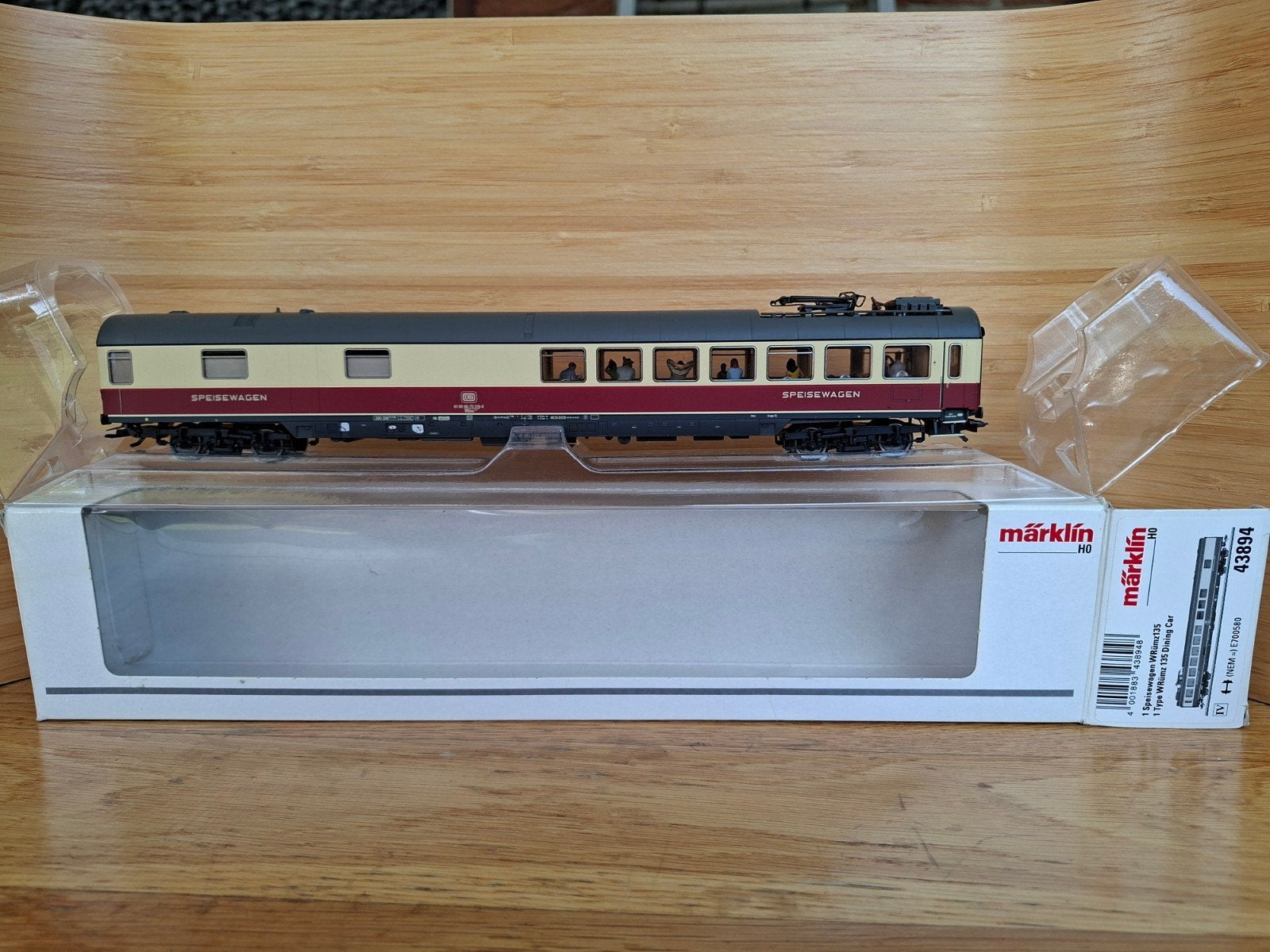 Märklin 43894 TEE restauratie wagen LED rijtuig locomotief, Wisselstroom, Wagon, Ophalen of Verzenden, Zo goed als nieuw