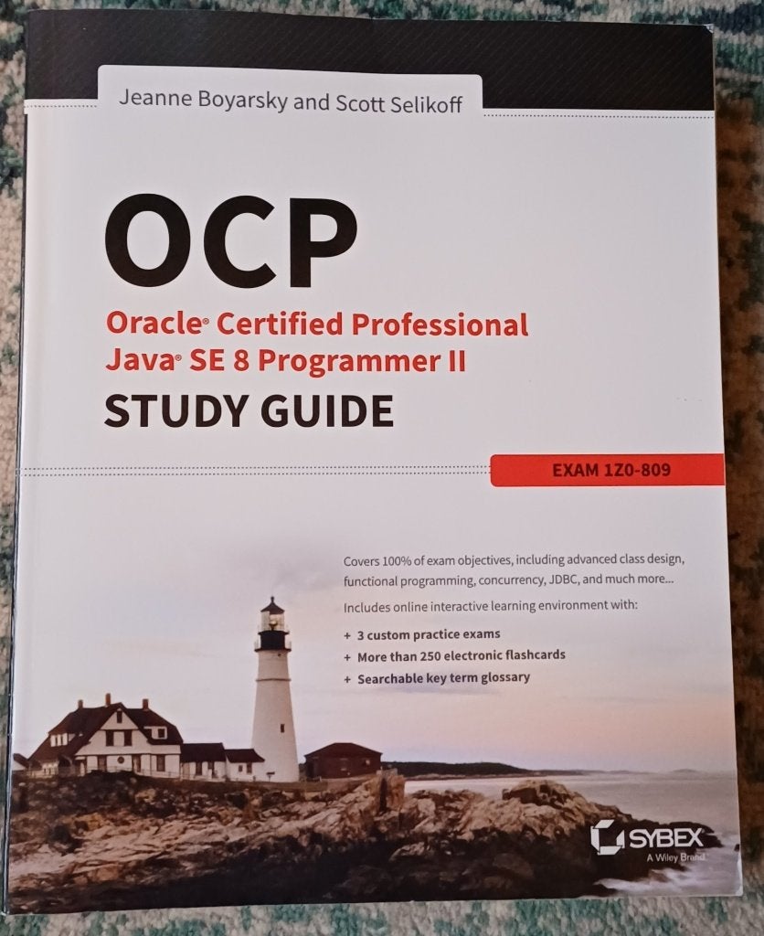 OCP Java 8 study guide, Ophalen of Verzenden, Beta, Zo goed als nieuw, WO