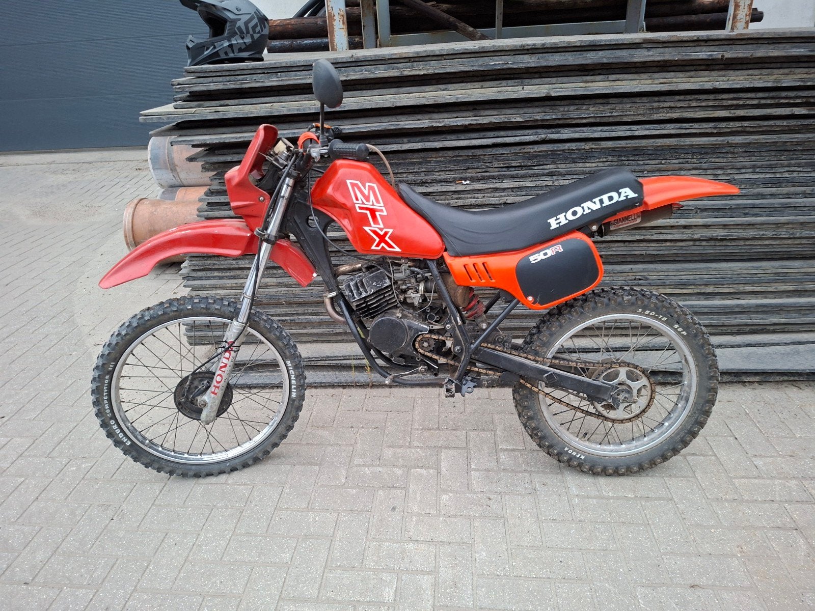 Honda MTX 50cc Schakelbrommer, Fietsen en Brommers, Brommers | Honda, Ophalen, Gebruikt, MTX