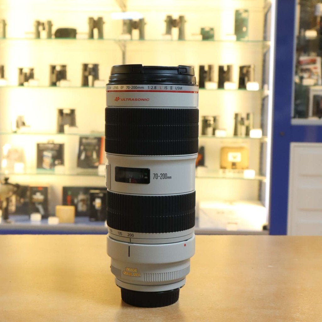 Canon EF 70-200mm F2.8 L IS II USM (Harderwijk), Foto-Groep, Luttekepoortstraat 26 3841 AX Harderwijk, Ophalen of Verzenden, Zo goed als nieuw