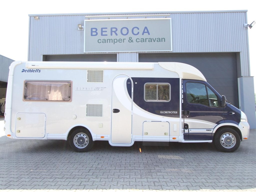 Dethleffs Esprit 6844 RT, Caravans en Kamperen, Ringverwarming, Bedrijf, Tot en met 3, Raamblindering
