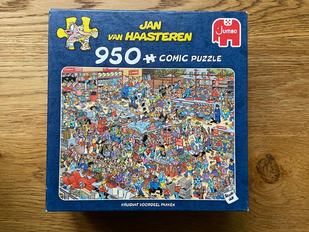 Puzzel Jan van Haasteren 950 stuks, Kruidvat voordeel pakken, Ophalen of Verzenden, 500 t/m 1500 stukjes, Zo goed als nieuw