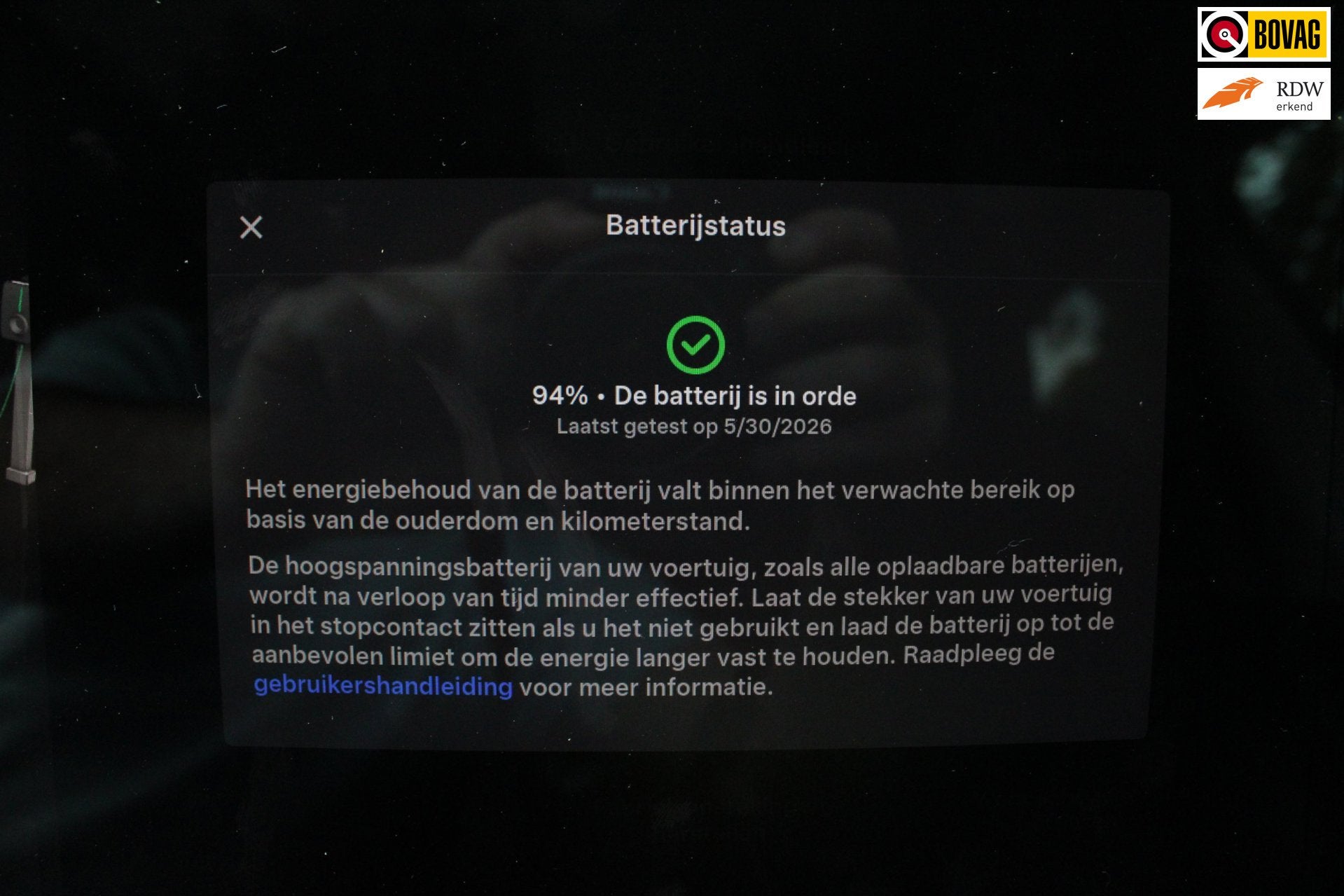 Tesla Model Y Long Range AWD 75 kWh, Auto's, Tesla, Automaat, Gebruikt, Zwart, Leder