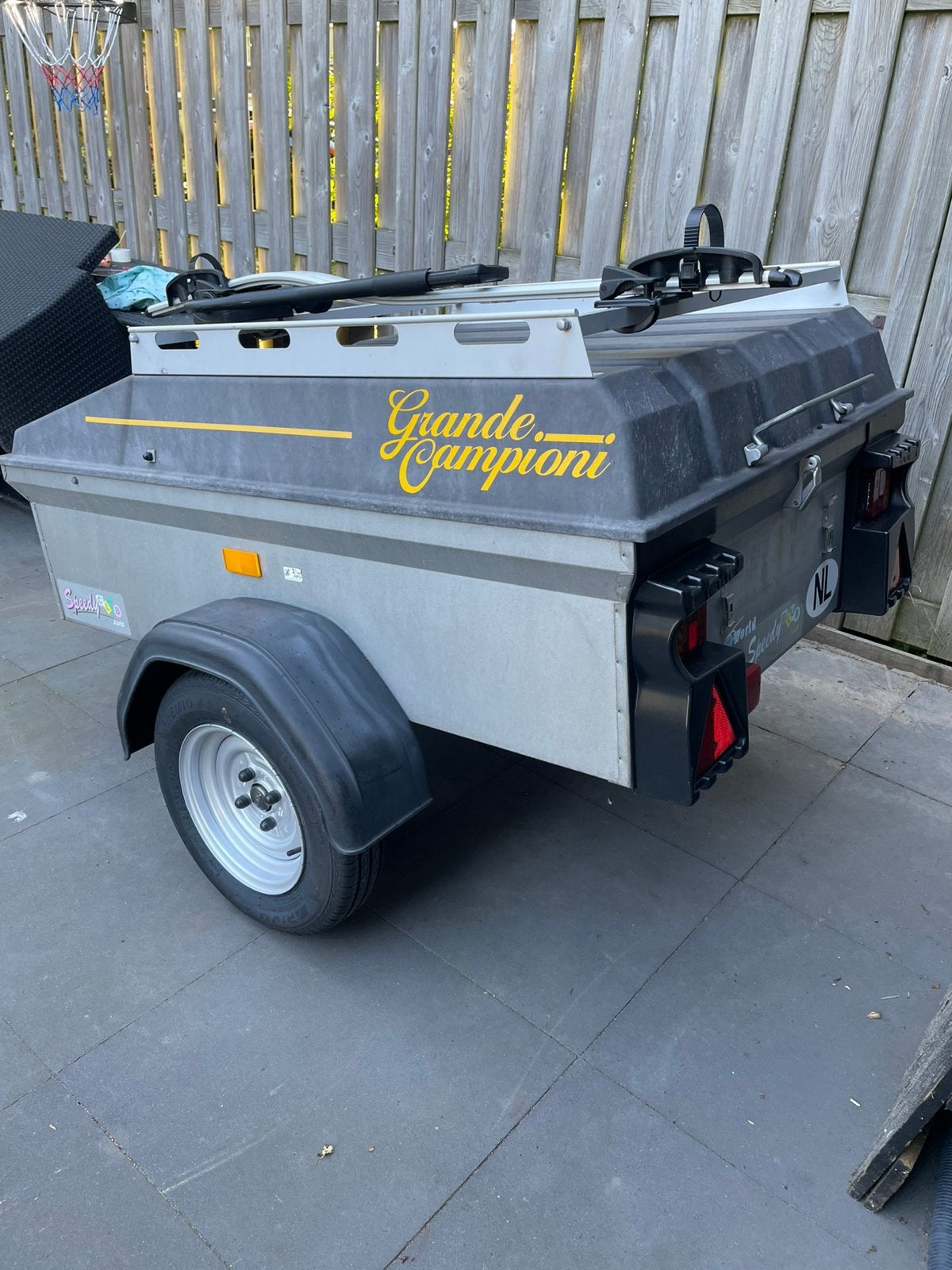 Bagagewagen saris grande campioni, Auto diversen, Aanhangers en Bagagewagens, Ophalen, Zo goed als nieuw