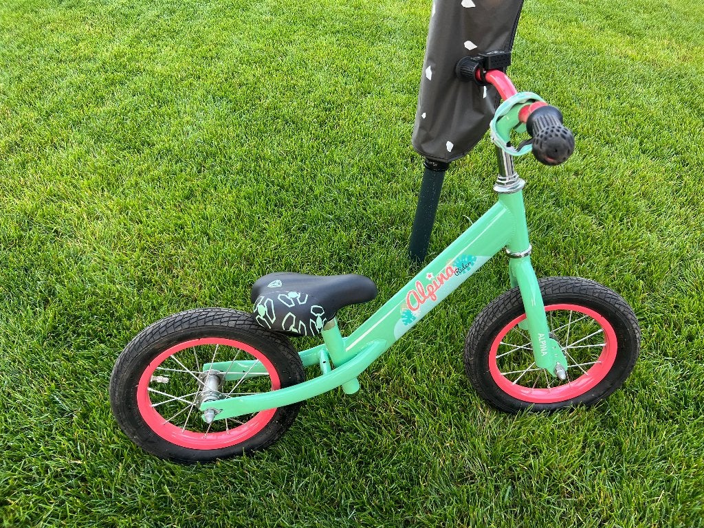 Alpina loopfiets kinderfiets, Fietsen en Brommers, Ophalen, Gebruikt, Minder dan 16 inch, Alpina