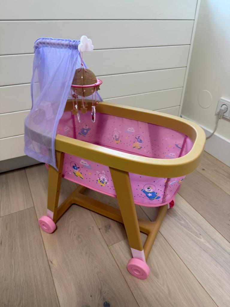 Zapf Creation BABY born verrijdbare wieg, Ophalen, Wieg