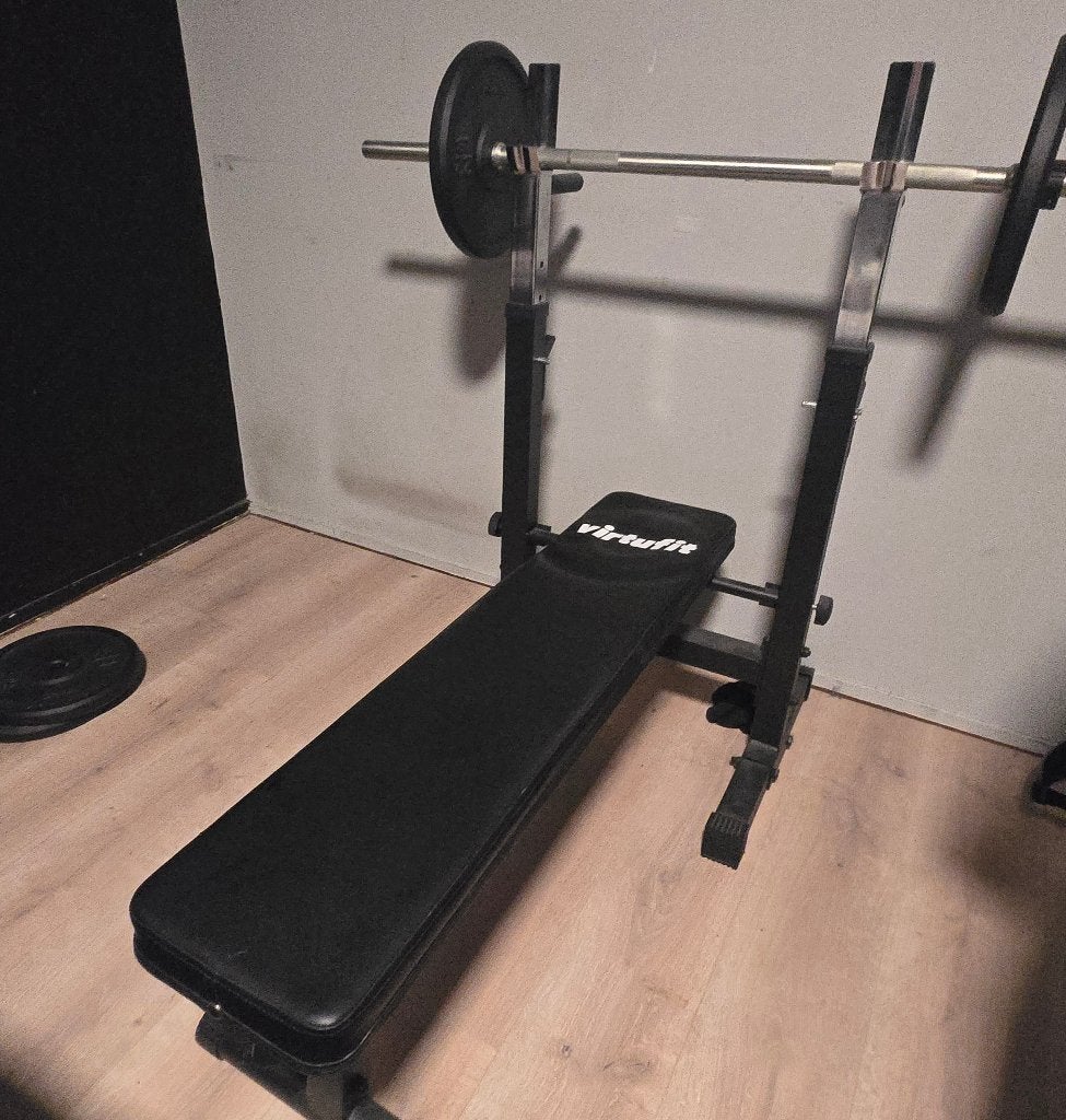 Benchpress, Ophalen, Zo goed als nieuw, Fitnessbank