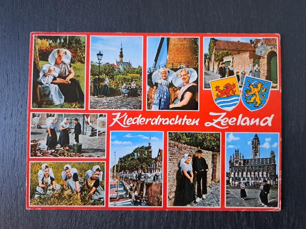 klederdrachten Zeeland, Verzamelen, Ansichtkaarten | Nederland, Verzenden, Gelopen, Zeeland
