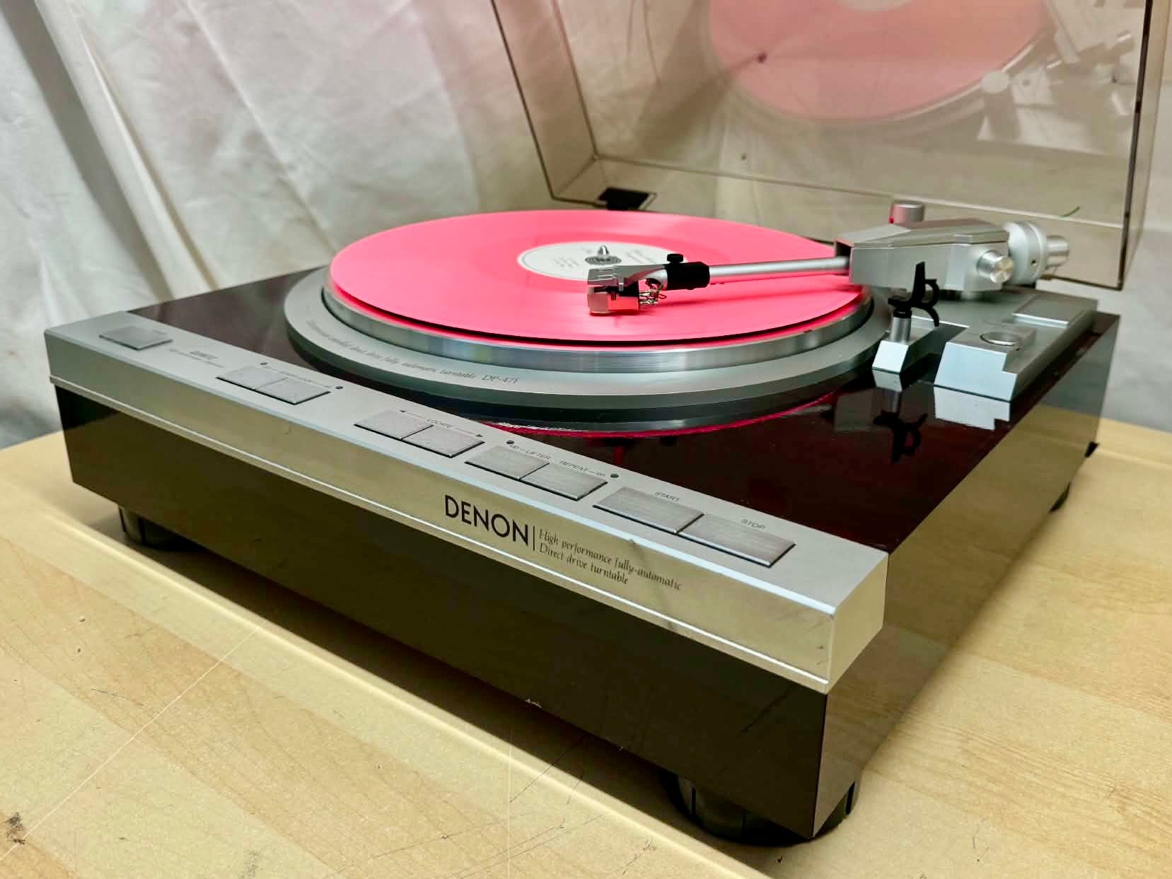 🔴 DENON DP-47F PLATENSPELER 🔴 SPEELKLAAR 🔴, Ophalen of Verzenden, Zo goed als nieuw, Overige merken