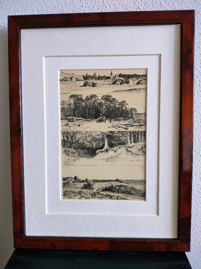 Craandijk Litho Groesbeek Jansberg Reichswald (124), Ophalen of Verzenden