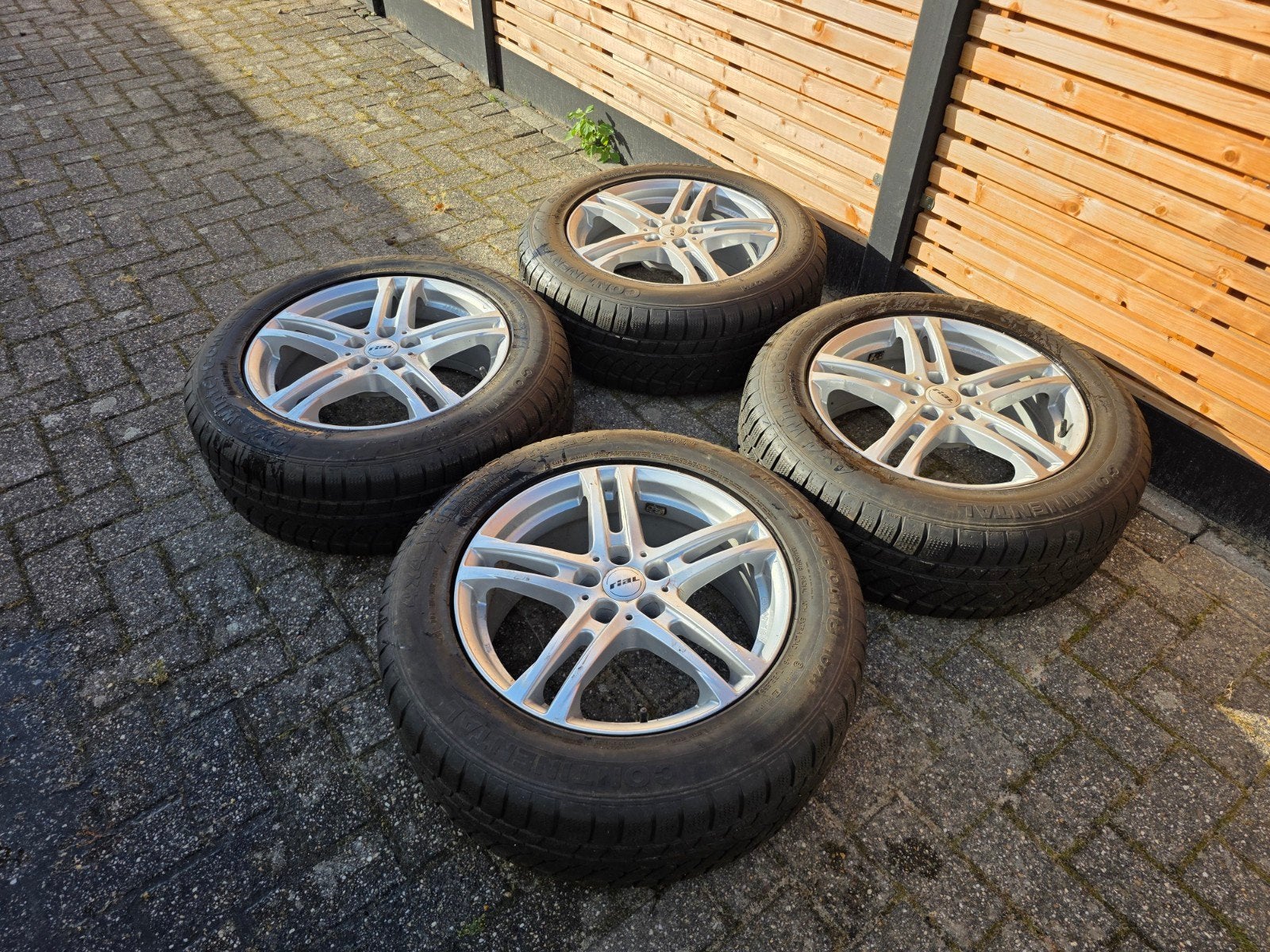 Continental WinterContact TS 850P 235/60R18 winterbanden, 18 inch, Gebruikt, Banden en Velgen, 235 mm