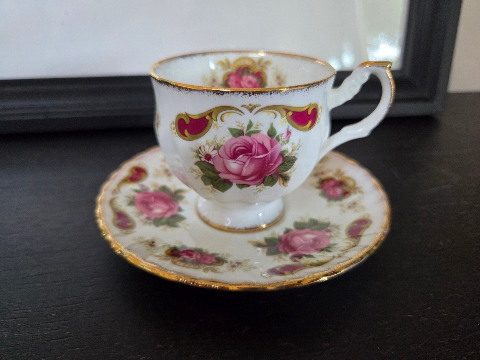 Vintage Queen's Rosina China Co. Ltd. The Rose, Ophalen of Verzenden