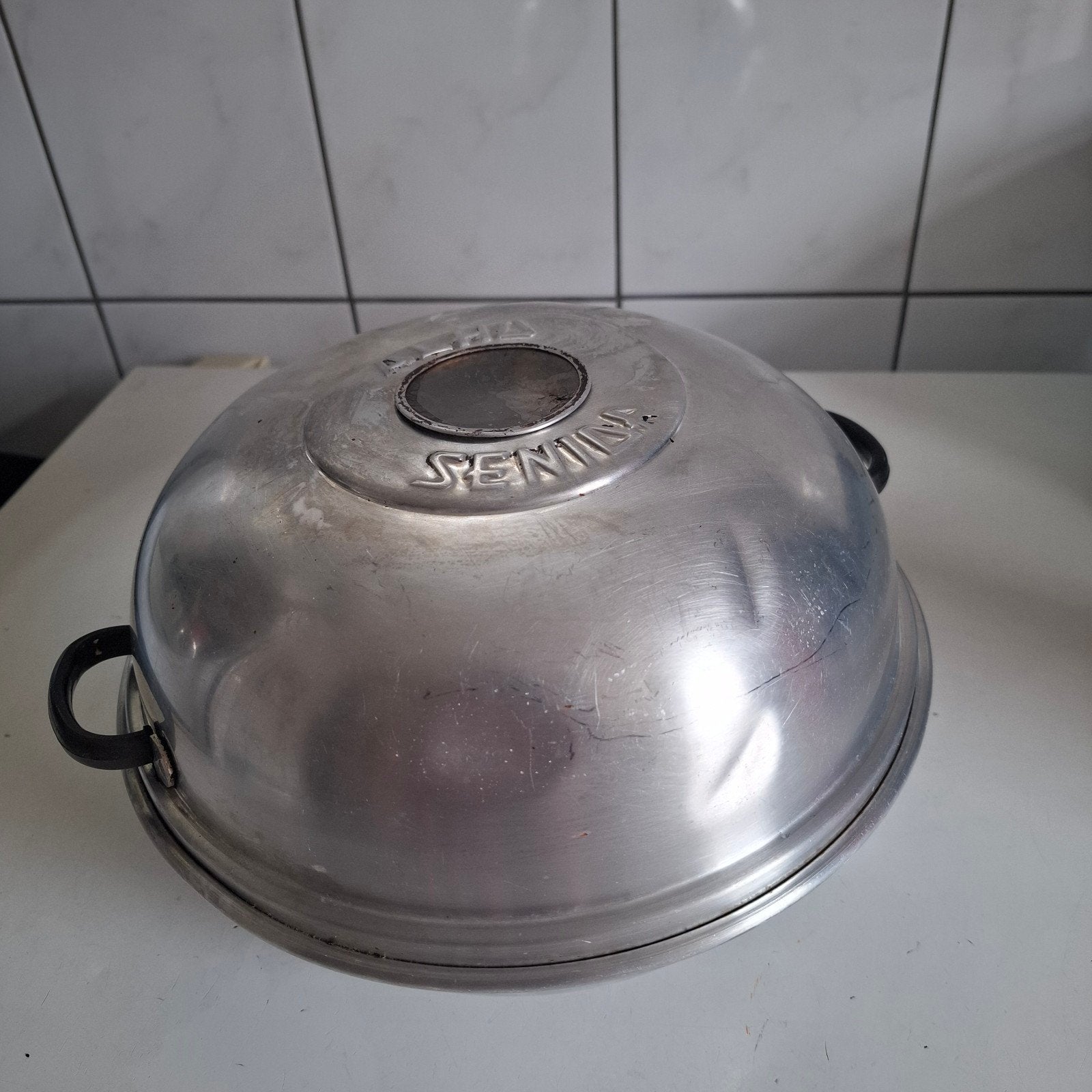 Alho Senior wonderpan, Zilver, Ophalen of Verzenden, Metaal, Overige merken
