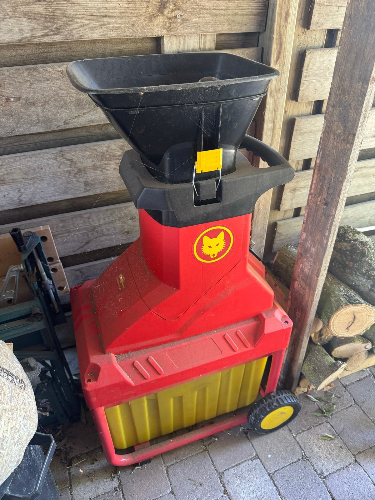 Wolf Garten hakselaar - Elektrisch, met opvangbak, Tuin en Terras, Hakselaars, Ophalen, Gebruikt, Elektrisch, Met opvangbak