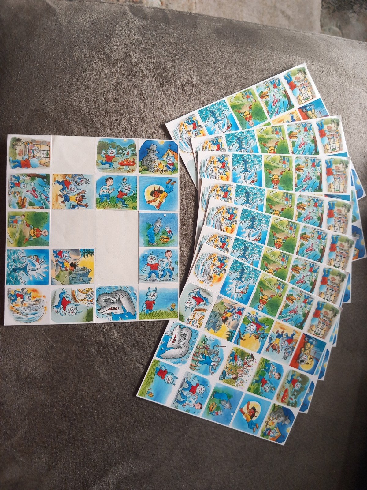Gratis Dolfje Weerwolfje  stickers, Ophalen of Verzenden, Nieuw, Strip of Tekenfilm