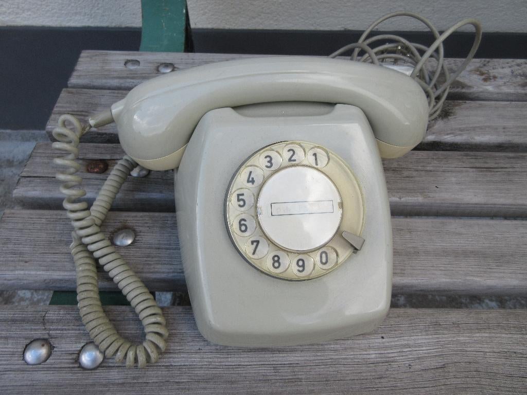 Vintage Telefoon 1973, Telecommunicatie, Vaste telefoons | Niet Draadloos, Ophalen of Verzenden, Gebruikt, Met draaischijf